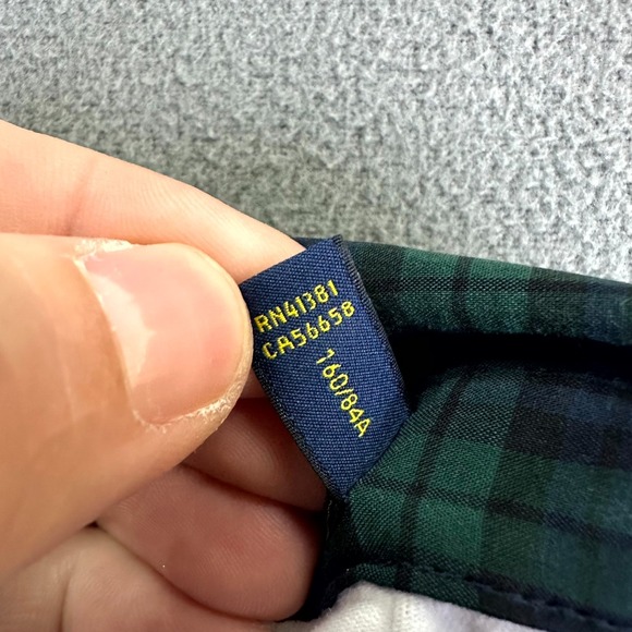 Ralph Lauren Polo Golf Shirt Small Whistling Straight Ryder Cup Crest Tartan - Picture 8 of 9
